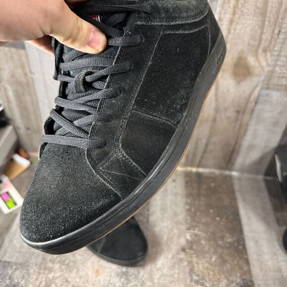 VTG VISION Street Wear Low Chunky Skate Sneakers - US Size 12 - Black - Picture 4 of 14